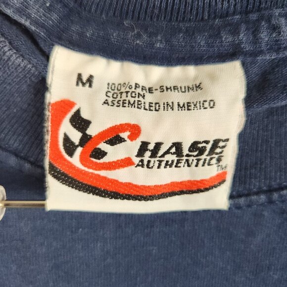 Rusty Wallace Shirt Mens Medium Short Sleeve Auto Racing NASCAR Chase Authentics - Picture 8 of 11